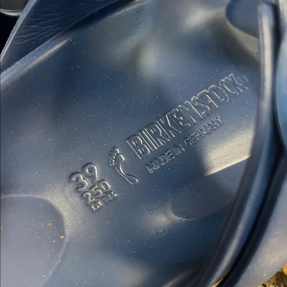 Birkenstock Arizona Blue Size 39 8 1/2 - 9 narrow - Picture 5 of 8